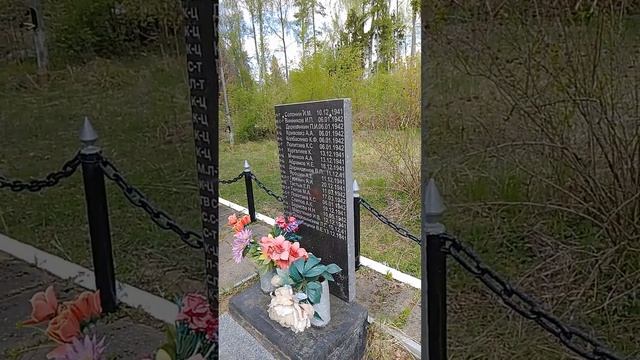 Братская могила деревня Поречье Рузский район смотреть онлайн
