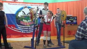Пауэрлифтинг. Девушки. Приседания. Залари. 22.02.14