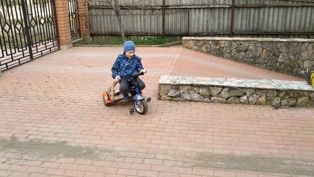 Трайк из гироскутера за 30 минут своими руками смотреть онлайн