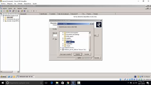 como configurar el servidor de aplicaciones IIS en windows server 2003 смотреть онлайн