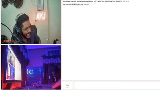 I MET @AYJ IN OMEGLE | FUNNY PH INTRO BEATBOX REACTION смотреть онлайн