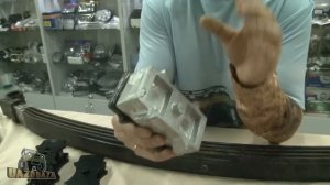 UAZOBAZA # 157 Хитрые проставки под стремянки рессор для Хантера и Патриота от фирмы "РИФ"