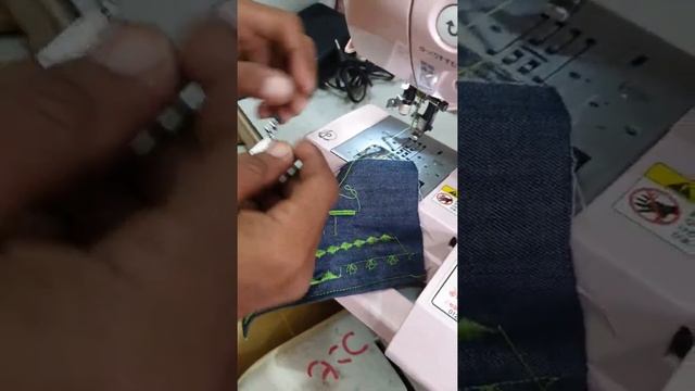 Imbroidery sewing machine " jaguar brand " смотреть онлайн