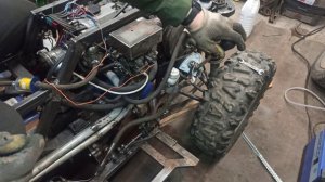 Самодельный квадроцикл из Оки Стойки КУлиса Воздухан Чертеж рамы