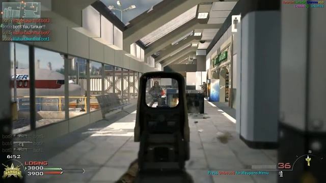 Call of Duty MW2 alterIWnet - Play with Bot Expert. смотреть онлайн