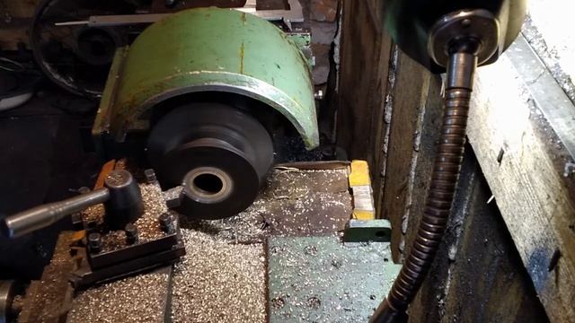 Токарка на ТВ-6. Ремонт самодельной передней балки. Часть 2 смотреть онлайн