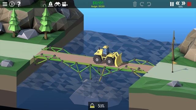 3 Solutions 1-9 Budget Cuts [Poly bridge 2] смотреть онлайн