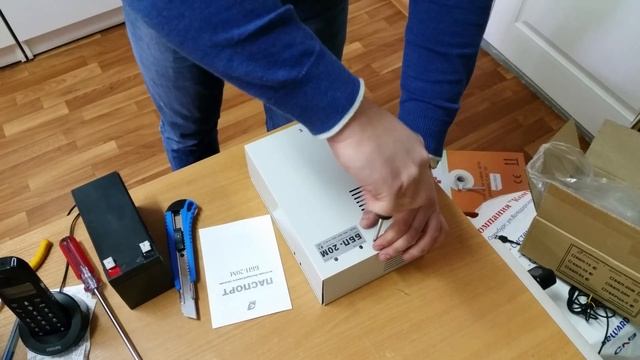 ББП-20М Блок питания 12В 2А смотреть онлайн