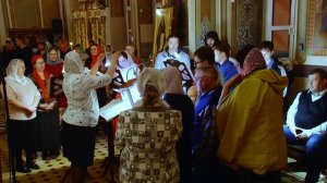 Пасхальное богослужение в Свято-Троицком кафедральном соборе