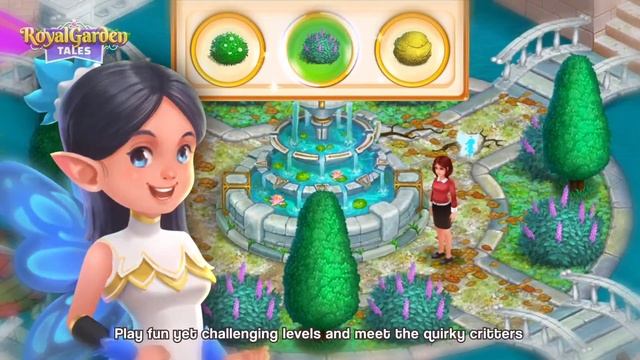 Royal Garden Tales: Match 3 Castle Decoration смотреть онлайн