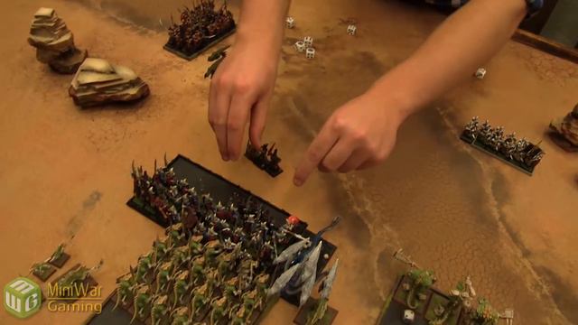 Dark Elves vs Lizardmen Warhammer Fantasy Battle Report - Old World Wars Ep 155 смотреть онлайн