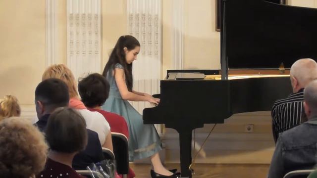 ЛИСТ. Концертный этюд. Исп. Елагина А. Преп. Лобикова И. И. смотреть онлайн