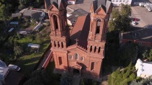 Город Витебск с высоты птичьего полёта Беларусь видео клип про Витебск Vitebsk Belarus aerial view