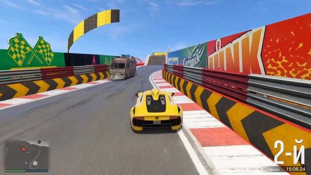 ТЕБЕ НЕ ВЫЖИТЬ! УГАРНАЯ СТЕНКА на СТЕНКУ В ГТА 5! ГОНКИ на МАШИНАХ в GTA 5 Online смотреть онлайн