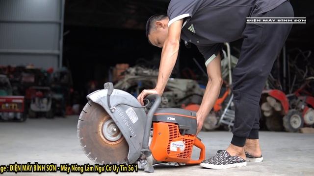 Máy Cắt Bê Tông Thụy Điển K760 Husqvarna | Lưỡi Kim Cương 350mm смотреть онлайн