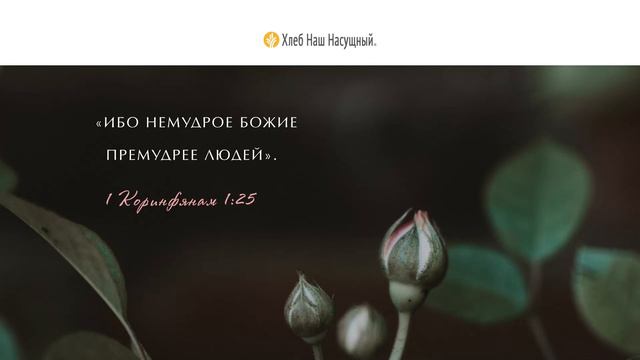 Неожиданные Божьи пути | Ежедневное христианское чтение | 15 октября 2023 смотреть онлайн