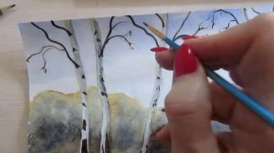 ВИДЕОУРОК ДЛЯ НАЧИНАЮЩИХ, КАК НАРИСОВАТЬ ВЕСНУ, 2 ЧАСТ. ,MVI 3158