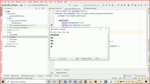 #4 Project Structure on Android Studio | R.java | Java | Android Studio | Android App Development смотреть онлайн