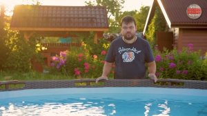 Вода в бассейне мутная, коричневая, зелёная, цветёт? Как следить за чистотой каркасного бассейна?