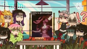 Past hashiras react to Kamado siblings ( during Nezuko and tanjiro's trial) 1/2