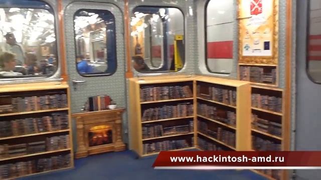 Библиотека в метро. Санкт-Петербургский международный книжный салон 2016 смотреть онлайн