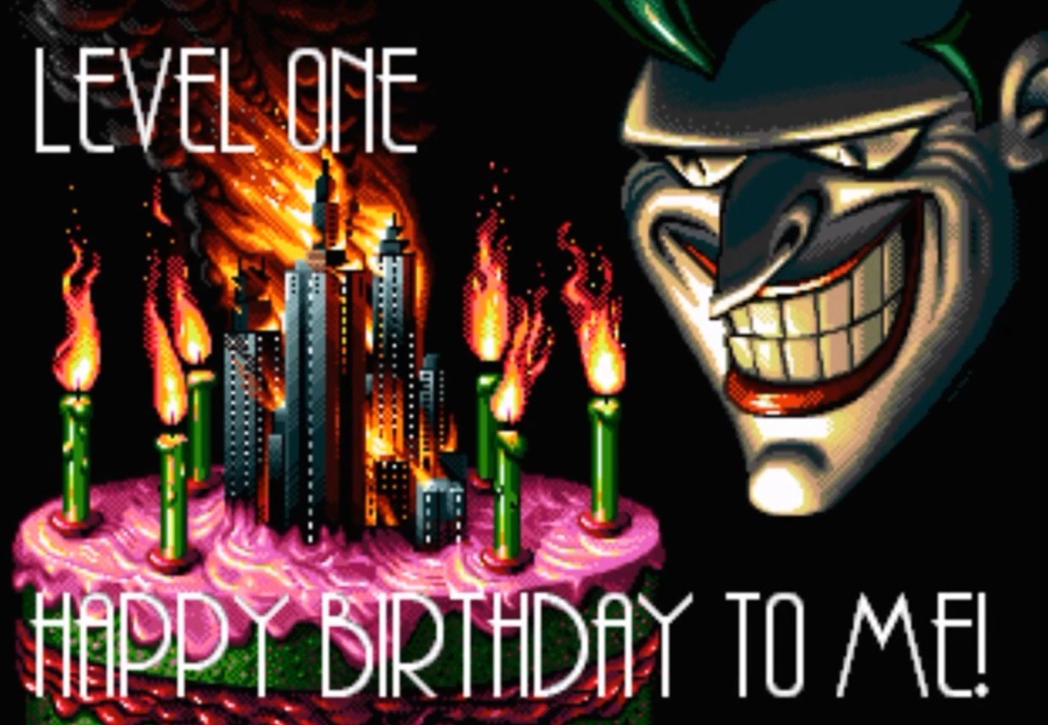 Sega Mega Drive 2 (Smd) 16-bit Batman and Robin, The Adventures of Level 1