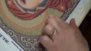 Мастер класс по вышивке бисером иконы .