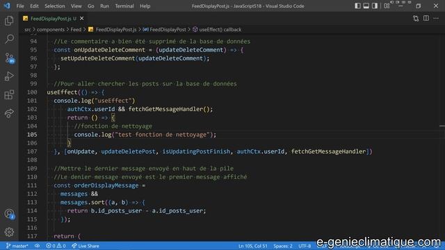 JavaScript519-React.js-DEBUG-Can't perform a React State update on an unmounted component смотреть онлайн