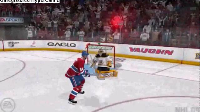 NHL 09 - shoot out goal plekanec смотреть онлайн