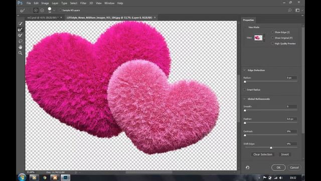 How to do Fast & Perfect Selection in PS | Как сделать Быстрое и качественное выделение PS смотреть онлайн