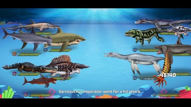 JURASSIC DINO WATER WORLD | 5 STAR MAX LEVEL DINO ( LEVEL 140 - 160 ) смотреть онлайн