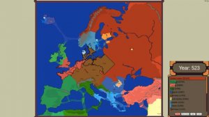 1941 г. Вторая мировая Европа 1000 лет Timelapse | Ages of Conflict