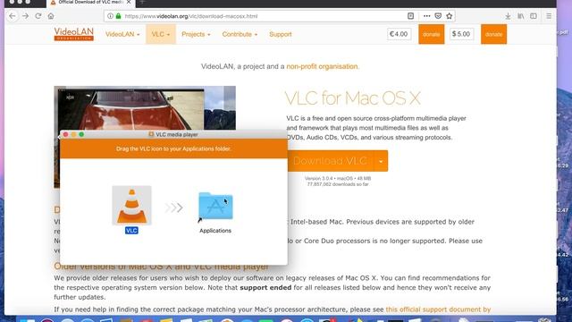 How to Install VLC media Player on MAC Operating System смотреть онлайн