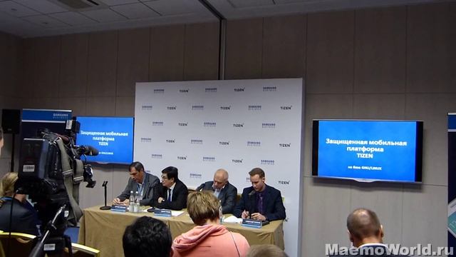 Samsung Enterprise Mobility Forum 2015 - пресс конференция Samsung Z3 и Tizen смотреть онлайн