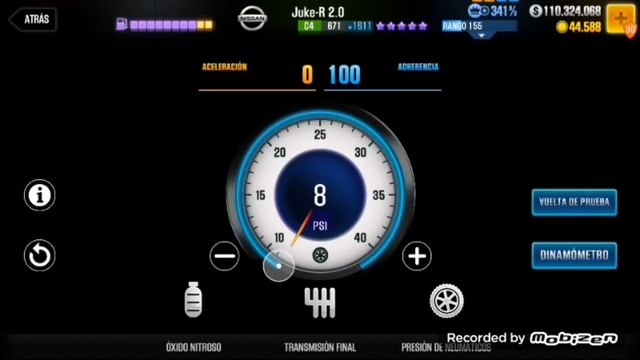 《CSR2》NISSAN JUKE -R 2.0 TUNE & SHIFT CONFIGURACION [10.566 ] смотреть онлайн