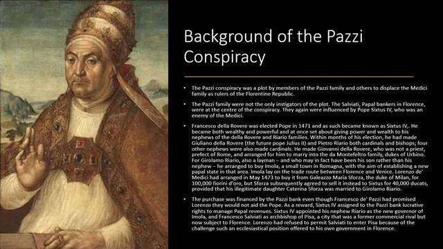 The Pazzi Conspiracy