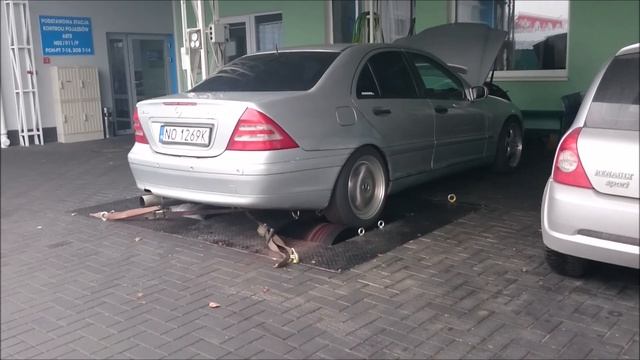 Mercedes W203 2.3 Turbo First Boost 0.7bar M111