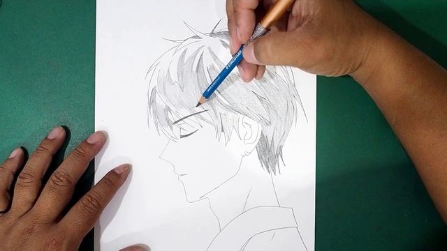 8 Steps To Draw Side View Anime Step by Step [Real Time Drawing] смотреть онлайн