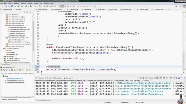 Spring Boot OAuth2 Social Login with Google Example смотреть онлайн