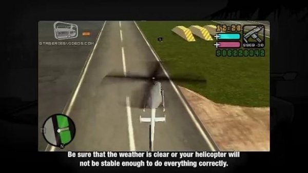 GTA Vice City Stories - Tips & Tricks - How to steal and "fly" the big plane