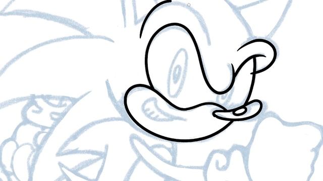 How To Draw In The Sonic Adventure Art Style (How I Make My Thumbnail Art) смотреть онлайн