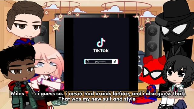 Spiderman Across The Spider-Verse REACTS TO TIKTOK VIDEOS! miles morales (Compilation // Gacha Reac смотреть онлайн