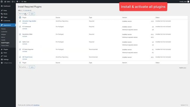 [Demo Import] Salion – Hair Salon WordPress Theme смотреть онлайн