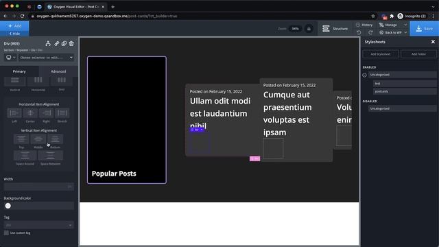 Creating A Horizontal Card-Style Post List In WordPress With Oxygen смотреть онлайн