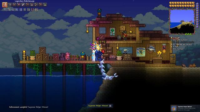 Terraria: 2,011 hours to 100% - Supreme Helper Minion. смотреть онлайн