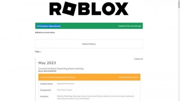 How to check ROBLOX SERVER STATUS