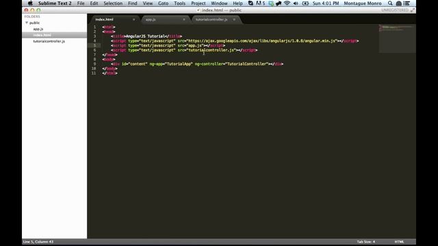 Getting Started with AngularJS смотреть онлайн