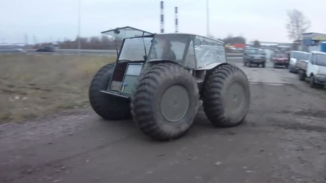 Вездеход ЧЕБУРАТОР с бортовым поворотом смотреть онлайн