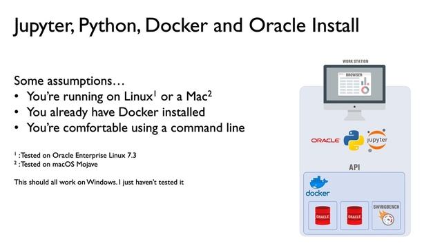 Jupyter Notebooks, Python and Oracle Installation (Part 1) смотреть онлайн