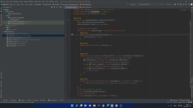 Как подключить Unity ADs 4.2.1 в Android Studio смотреть онлайн